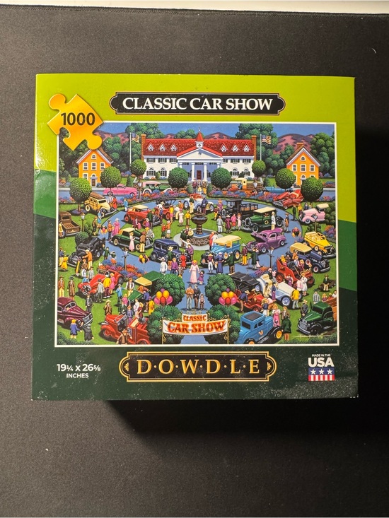 Other - Dowdle Classic Car Show 1,000-Piece Jigsaw Puzzle